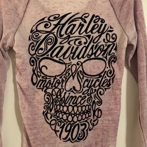 Harley Davidson Small Long Sleeve Shirt
